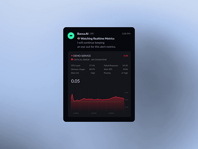 AI Landing page website design SRE cards ✦ Bacca ai animation design interaction landing page motion graphics service site startup ui ux web design website
