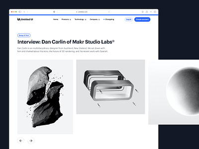 Modern blog post — Untitled UI article blog blog post blogpost clean figma minimal minimalism modern ui design web design webflow