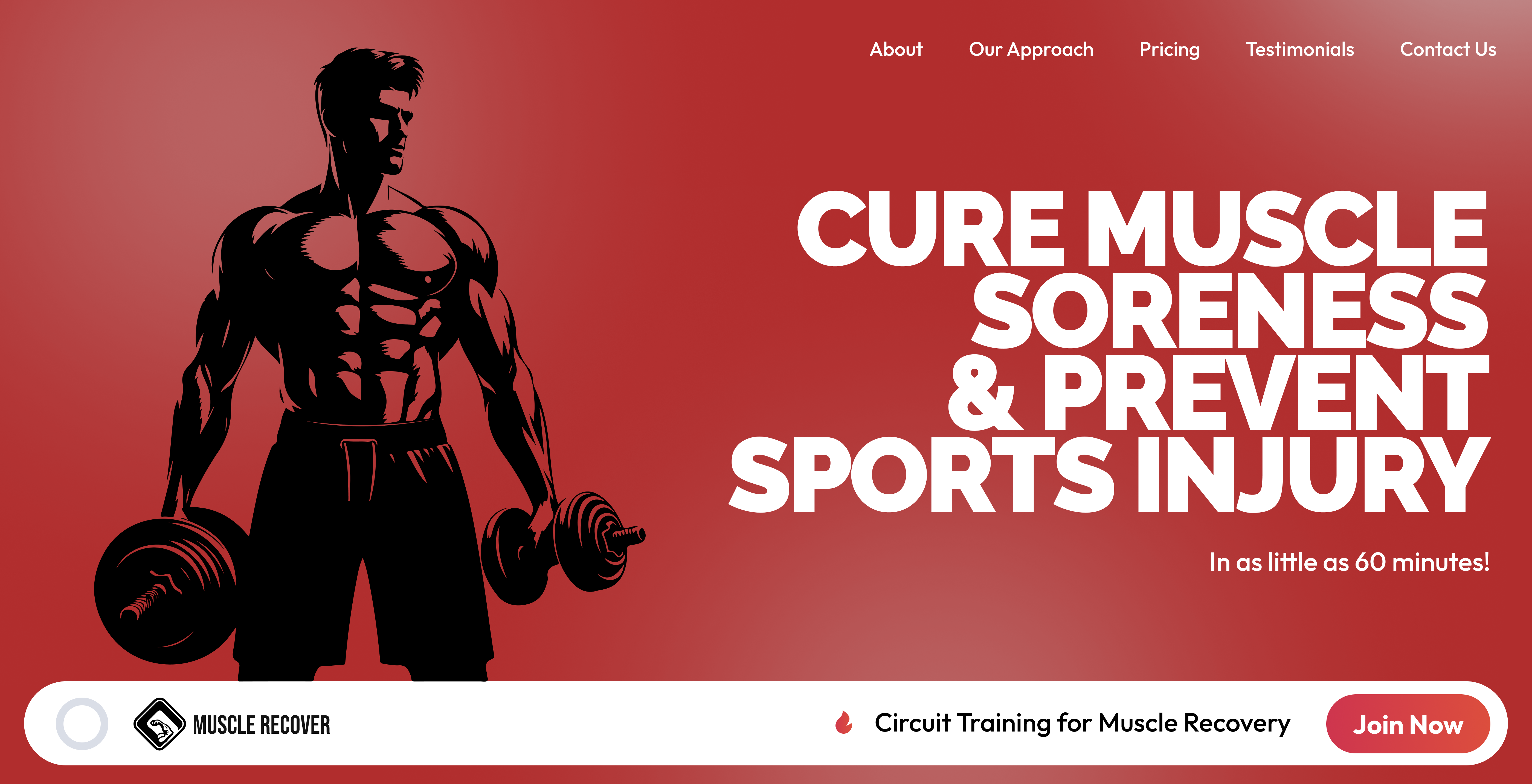 Fitness & Muscle Recovery Web Hero Section UI Design design fitness website health fitness hero section homepage hero modern ui muscle recovery muscle recovery ui recovery design responsive design ui ui design uidesign uiux ux ux design uxdesign web design website hero wellness design