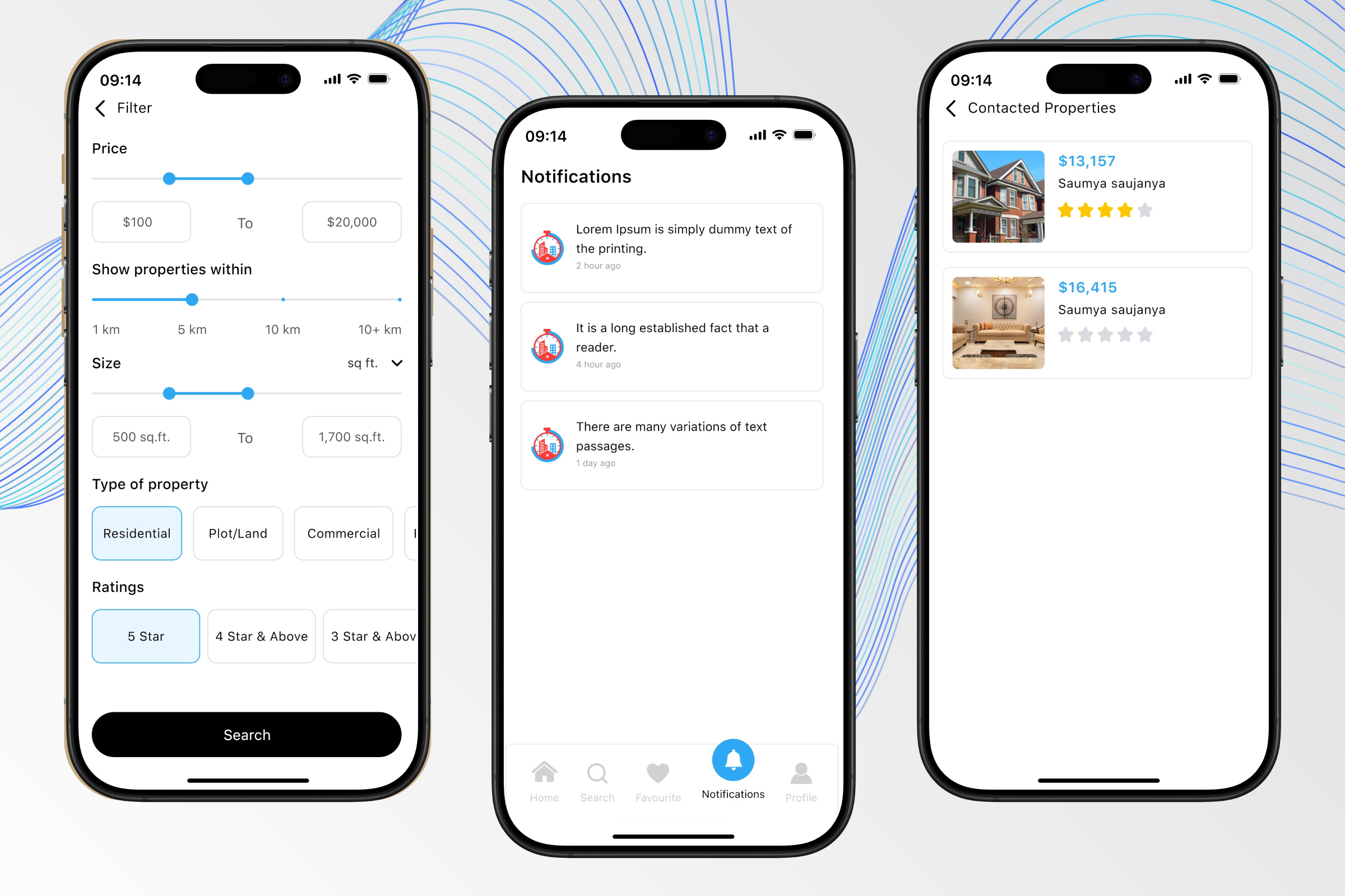 Example of Real Estate App Development
