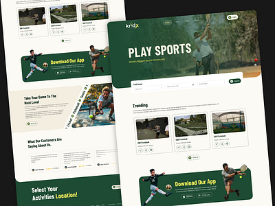🏆 KridX – Play, Book & Win Your Game appdesign branding creativedesign darkmode design designshowcase designsystem designtrends figma figmadesign illustration mobiledesign moderndesign prototype typographydesign ui uidesign ux uxdesign webdesign