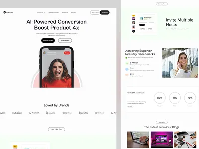 Auric.AI – AI-Powered Conversion Booster ai brand engagement tool