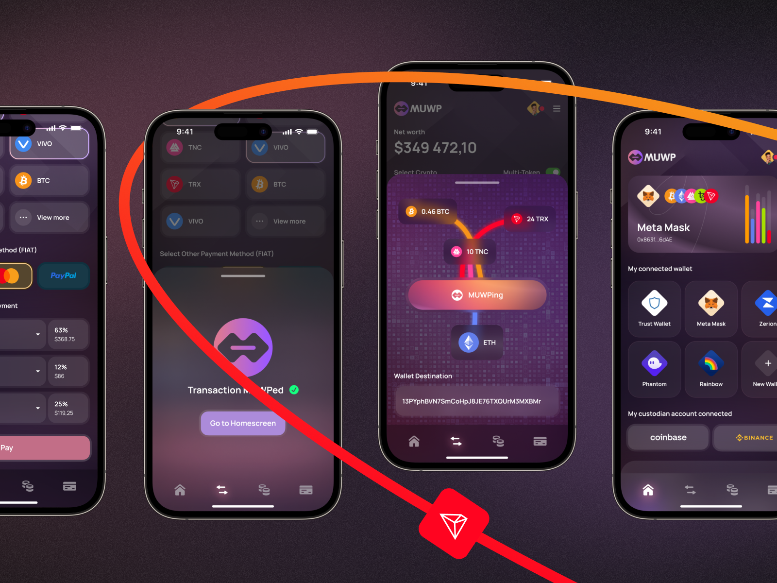 Designing a Transparent Web3 Experience for MUWPAY branding design interface ui ux web design web3