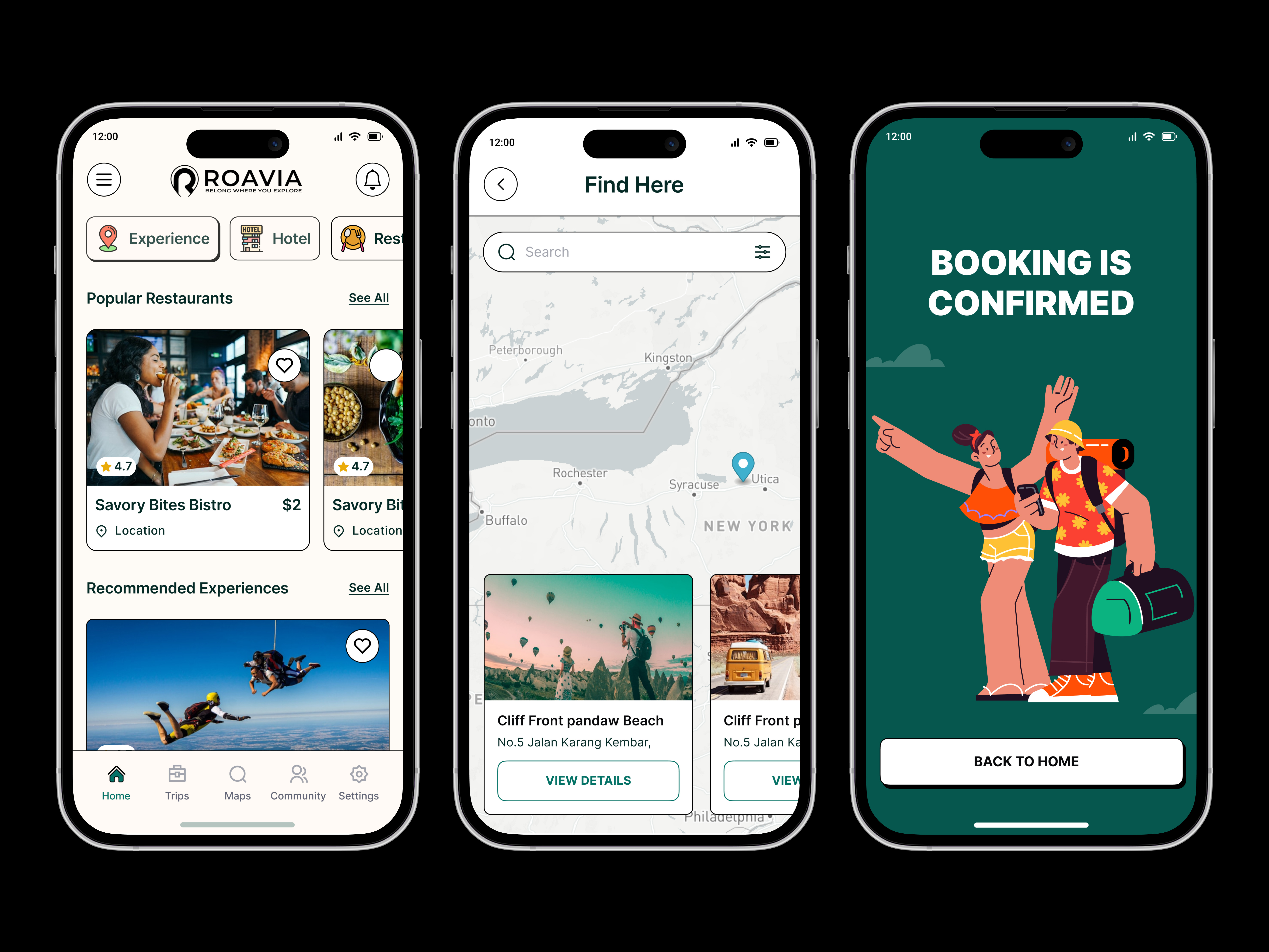 Example of UI UX Design For Mobile App 