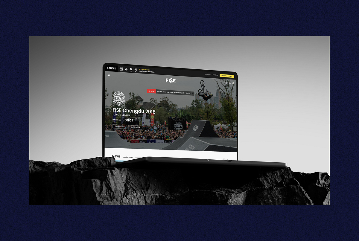 FISE website redesign Image 0