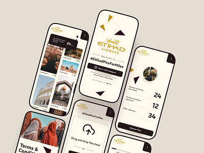 Etihad Airways — Mobile Responsive app design clean design etihad airways figma minimal mobile design mobile responsive modern ui ui design uiux ux design