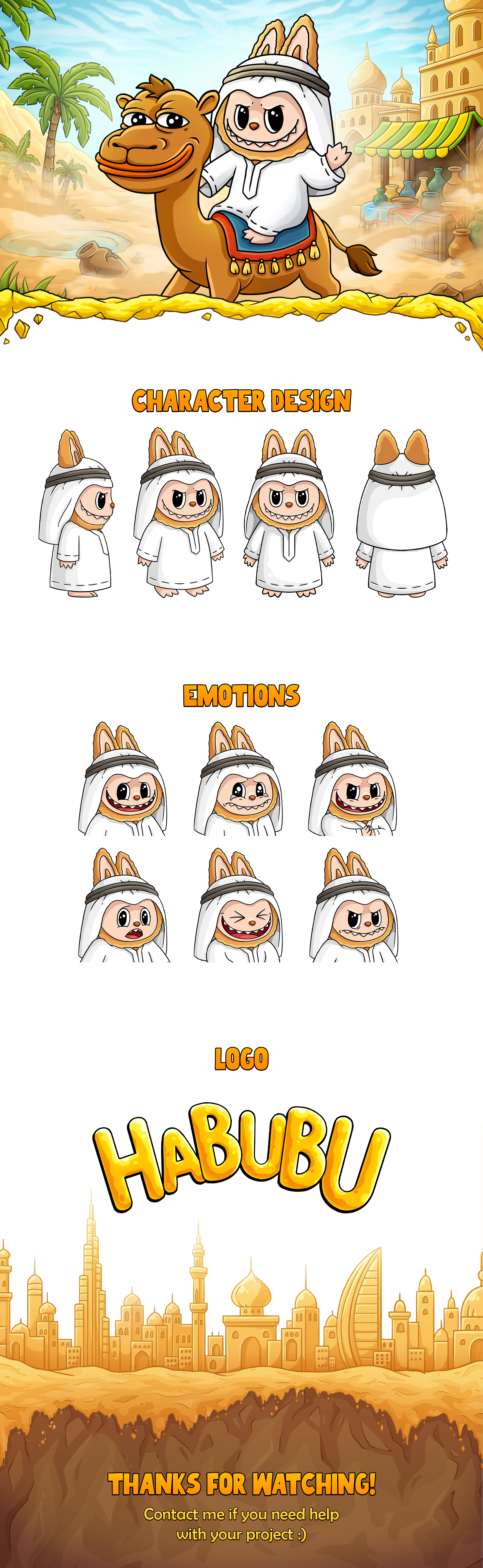 HABUBU maskot design. Degen meme character. Crypto art 2d art branding cartoon style character design crypto crypto art degen desert illustration logo mascot meme meme coin meme token memecoin pepe pepe meme art token design web3