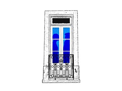 Porto Chá beat illustration music old porto portugal tea vector warehouse