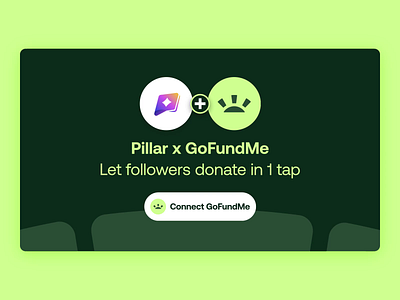 Pillar x GoFundMe Collab animation caviar gofundme graphic design motion graphics pillar