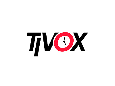 Tivox Smart Watch Brand Logo Design brand brand identity branding icon identity logo logo design logo designer logodesign logos logotype mark modern logo smart watch smartwatch smartwatch logo vector visual identity watch watch logo