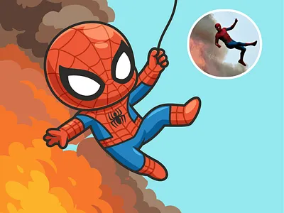 Spider-Man: Brand New Day 👀🎥🕷️🕸️ branding character comics cute doodle fanart flat icon illustration logo marvel marvel studios movie peter parker spider spiderman spiderman4 spidermanbrandnewday tom holland