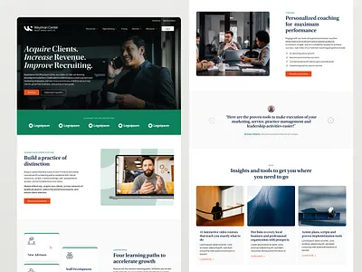 Welman Center - Website branding design home page landing page ui user interface ux web web design website website design