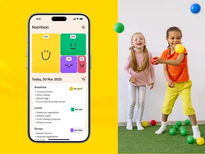 Nutrition Tracking & Wellness Mobile Interface - MyExamy design design studio graphic design illustration interface mobile ui user experience user interface ux web web design webdesign website website design website development