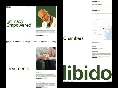 libido — UI/UX Design for Doctor's Personal Website Design clinic website doctor online profile doctor portfolio doctor profile doctor profile page doctor website figma design healthcare website landing page medical professional medical website modern website personal brand website personal branding personal website product design uiux design visual design web website design