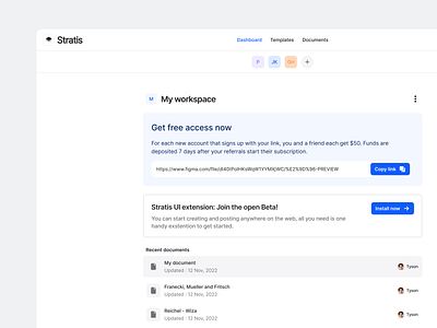 Stratis UI - Dashboard Minimal app cards clean dash dashboard design details figma kit input interface list management minimal product project simple ui ui design ux ux design