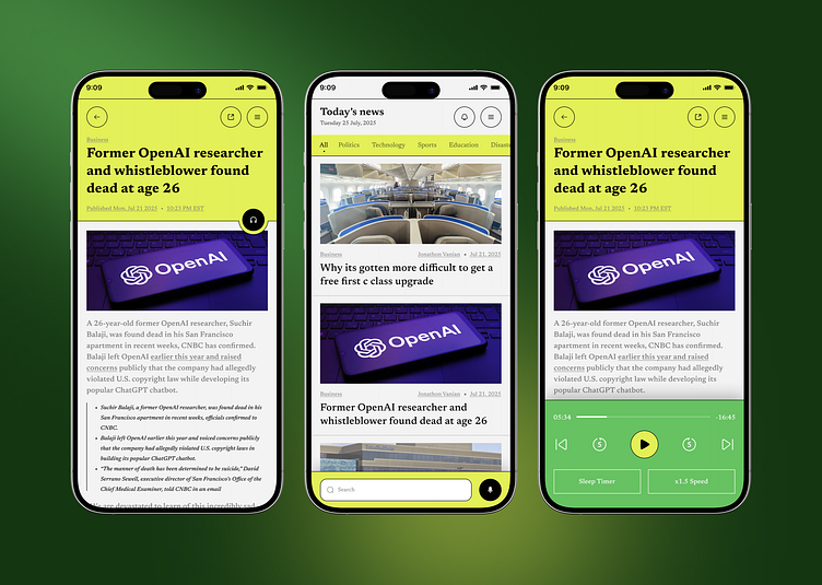 Modern news portal interface - News Portal Mobile App Concept by Murad Hossain 🔥 on Dribbble
