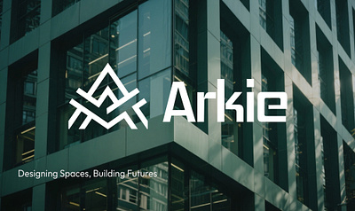 ARKIE (Architectural Firm) brand guidelines brand identity branding business card business logo company logo container design creative logo design graphic design icon illustration logo logo design minimalist logo stationary wordmark