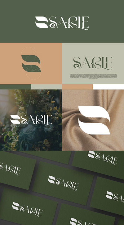 SABLE- A LUXURY PERFUME BRAND brand identity brand logo branding design elegent logo eye catching logo graphic design green logo logo logo design luxury logo minimalist logo modern modern logo perfume logo professional logo typography