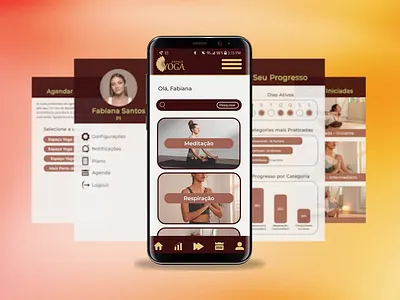 Espaço Yoga — Motion UX/UI animation app design graphic design logo motion graphics ui