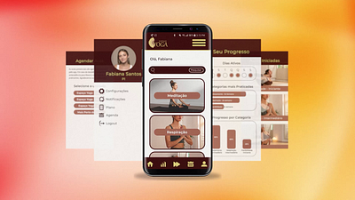 Espaço Yoga — Motion UX/UI animation app design graphic design logo motion graphics ui