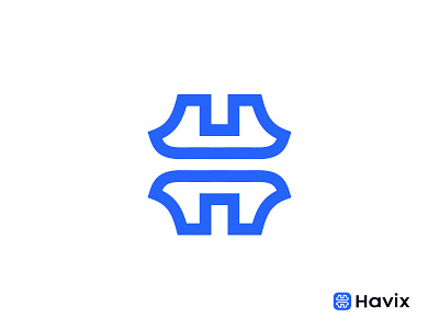 Modern letter H logo brand mark branding corporate costom letter creative elegant initial letter h logo logo mark logodesign logomark luxury sifatdesign visual visual identity