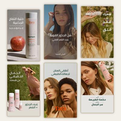 Social Posts for Tara social media designs