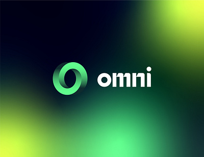 Omni - Abstract Circle Fintech Logo 2 abstract abstract logo circle logo fintech fintech logo logo logo design modern tech tech logo web3 web3 logo