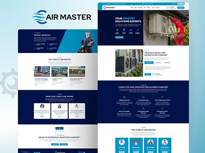 Air Master — AC Repair WordPress Elementor Template Kit ac ac maintenance ac repair ac services air condition cooling elementor hvac landing page landingpage maintenance modern design repairing trending ui webdesign wordpress