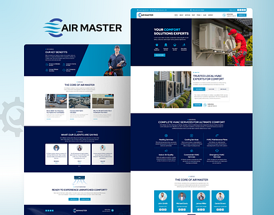 Air Master — AC Repair WordPress Elementor Template Kit ac ac maintenance ac repair ac services air condition cooling elementor hvac landing page landingpage maintenance modern design repairing trending ui webdesign wordpress