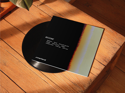 Logotype & Album cover for Innerland album design branding cover design film photography graphic graphic design innerland landscape layout logotype music music cover music design photography print soundcloud soundscape spotify typography