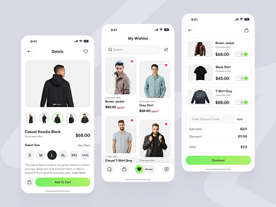 Fashion Ecommerce Mobile App app design e commerce app ecommerce fashion app fashion mobile minimal mobile mobile app mobile app design mobile design online shopping shop shopping app ui design ui ux