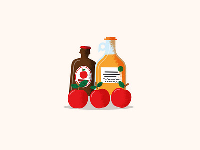 Apple cider spot illustration apple cider drink editorial food illustration illustrations illustrator print spot vector vinegar