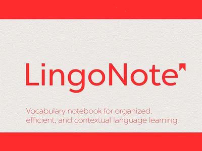 LingoNote Logo brand design brand identity branding icon logo ui design