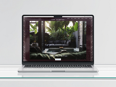 The Bohemian_Redesign boutique hotel website brand ideentity branding design typography web design web designer