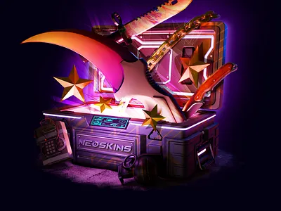 Knife Case betting casino cs go gambling gaming design igaming knife opencase rust