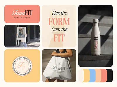 Visual Identity for Form Fit adobe illustrator adobe photoshop brand identity branding design graphic design graphic designer logo