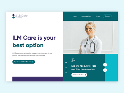 Clinical Service Providers Website clinical services corporate design details doctor health hospital interaction minimalist motion design nursing ui visual design webdesign