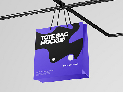 Tote Bag Mockup 3d advertising branding branding mockup design graphic design logo logo branding mockup mrfauzi shopping bag tote bag tote bag branding