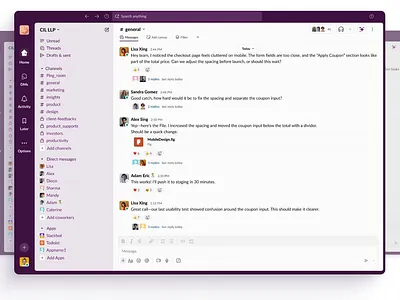 Respect Time Off - Message Scheduling ai animation design message scheduling prototype slack ui ux