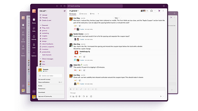 Custom Notification Exceptions ai animation custom notification design prototype slack ui ux