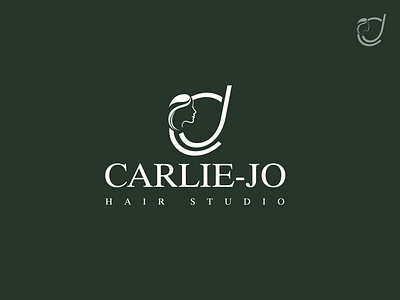 CARLIE-JO HAIR STUDIO - Hairstyles abstract logo branding cj icon cj letter logo combination marks. creative creative logo design graphic design hairstyles illustration logo logodesign modern logo vector wordmarks