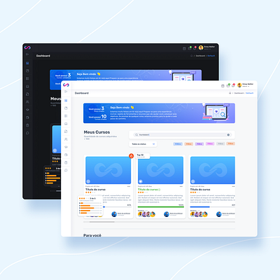 HUBFY APP Student area app design app prototype course platform dark mode e learning interaction design interface design learning experience design light mode mobile ui online course app student dashboard ui design user flow ux design