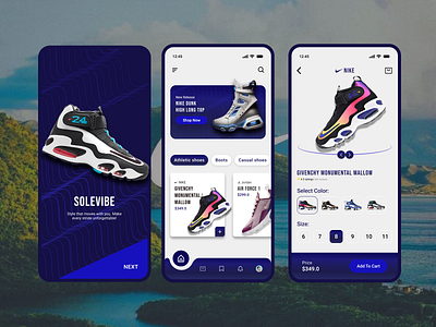 Step Into Style 👟 dribbble ecommerceapp minimaldesign mobileappdesign shoestore shoppingapp sneakerapp ui uidesign uiux uxdesign