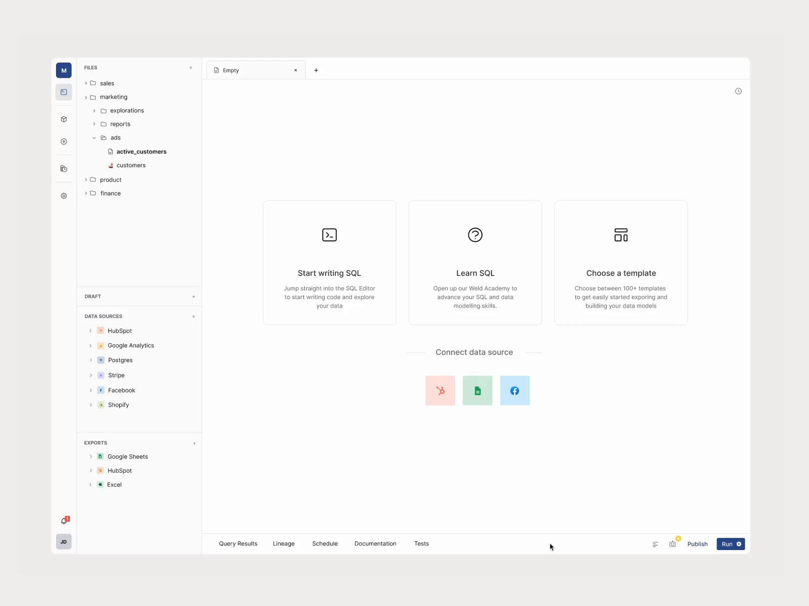 Example of Saa S Dashboard Design