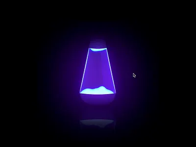 Magical lava lamp (100% Figma) animation glow gooey effect interaction lava lamp liquid effect minimalistic