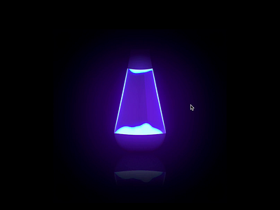 Magical lava lamp (100% Figma) animation glow gooey effect interaction lava lamp liquid effect minimalistic