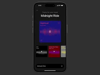 Mood playlist app design graphic design illustration mobile app ui ux