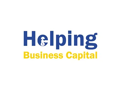 Helping business capital Logo clean design