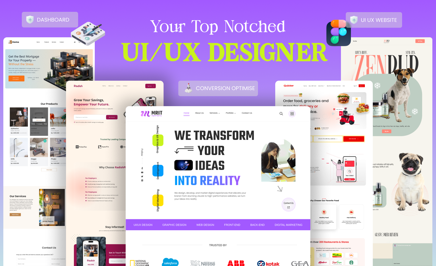 Example of Your Top Notched UI & UX Designer