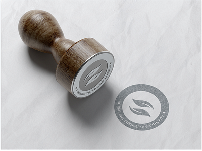 🌿 Logo seal design for National Biodiversity Authority, India logo design